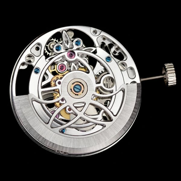 Hangzhou 3D53E Asian Skeleton Automatic Tourbillion Watch Movement