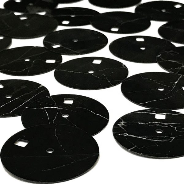 Watch parts gemstone watch dials,custom black marble dials wholesale - Image 2